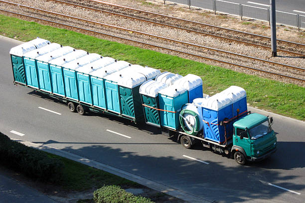 Porta potty delivery and setup in Highspire, PA